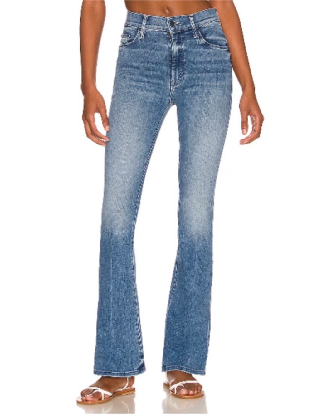 Mother Jeans Women's 29 High Waisted Weekender Skimp We The Animals